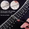 90cm Crystal Tassel Claw Chain Sewing/Glue on Rhinestone Decorative Chain Craft DIY Wedding Dress Decorative Accessories
