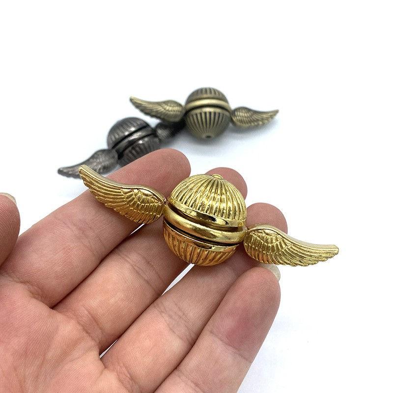 Golden Snitch Fidget Spinner Anxiety & Stress Relief Sensory Toy Mini Finger Spinner GZW
