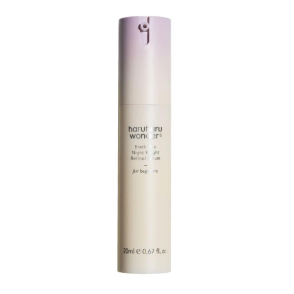 HARUHARU WONDER Black Rice Night Night Retinol Serum 20ml - Gentle Anti-Aging & Resurfacing Serum for Sensitive Skin