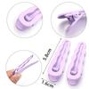 10pcs Metal Hairpins 5.8cm Candy Color Wave Hair Clip Hollow Barretttes For DIY Women Girls Fashion Hairpins Hair Accessories