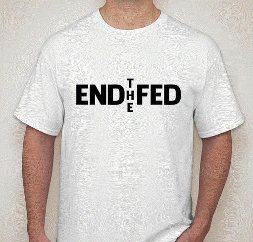 End the fed graphic Tee t-shirt Federal Reserve money protest XXXL