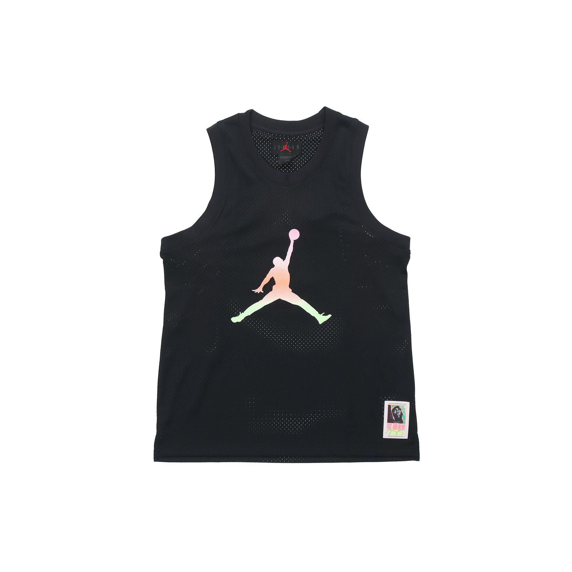Jordan Basketball Jersey Men`s Black CZ4860-010
