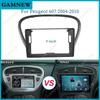 9 Inch Car Frame Fascia Adapter Canbus Box Decoder For Peugeot 607 2004-2010 Android Radio Dash Fitting Panel Kit
