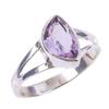 Natural Pink Amethyst Gemstone Handmade 925 Solid Sterling Silver Ring S.7 j5B11