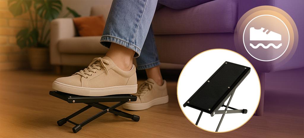 MusicMate MM-AG60 StringsStep Guitar Footrest