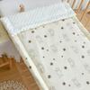 Newborn Pure Cotton Crib Mattress and Quilt Set
