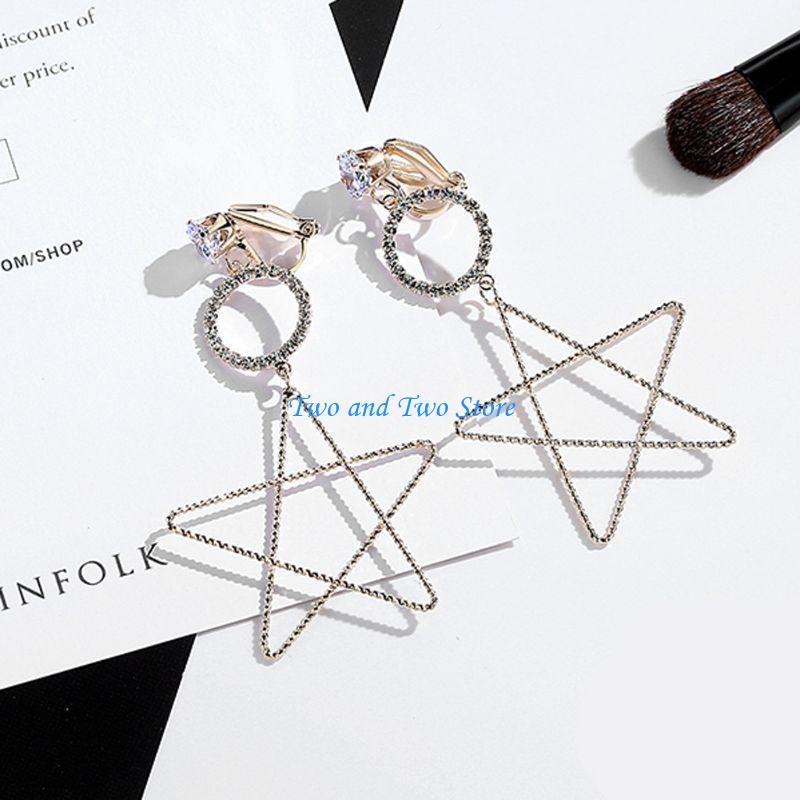 HX6F 20Pcs Clip on Jewelry Findings Replacements for DIY Earring Turn Any Studs