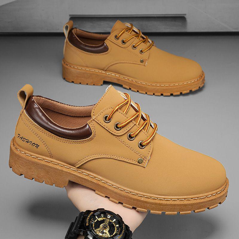 Men's 2025 Spring/Summer Non-slip Waterproof Hiking & Work Shoes, Wear-resistant & Versatile Casual Sneakers