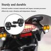 2Pcs Universal Fit Motorcycle Turn Signal Lights Motorcycle Indicator Lamp  Front Rear Installation
