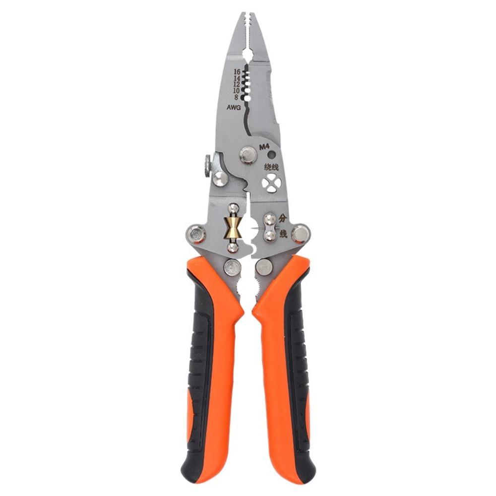 

Clamping Foldable Electrical Wire Stripping Cutting Cable Cutter Pliers Cable Puller Wire Tool