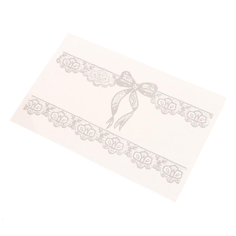 Dantel Fiyonk Bitkisel Meyve Suyu Dövme Çıkartmaları Yarım Kol Göğüs Su Geçirmez Geçici Dövmeler Sahte Seksi Köprücük Kemiği Hotwife