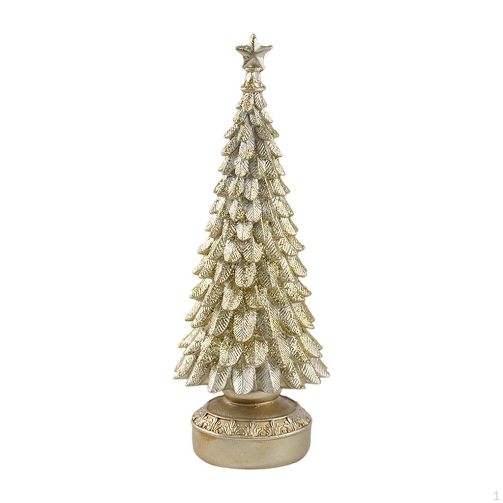 Weihnachtsbaum Dekofigur, Ästhetische Skulptur zur Schreibtischdekoration, Zuhause, Bücherregal,