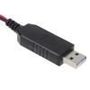 Universal 3/4.5/6V AA LR6 Battery 3V AAA Battery Eliminator USB Power Supply Cable with Switch for Radio LED Light Toy