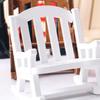 Mini Rocking Chair Retro Creative 1/12 Ratio Dollhouse Swing Rocking Chair for Scene Ornament