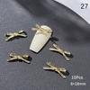 10Pcs Luxury Kawaii Bow Nail Art Charms 3D Alloy Bow Tie Jewelry Nail  Decoration Diy Accessories