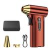 Cordless Blower 130000RPM Air Duster with Interchangeable Nozzles Light Weight Dust Blower for Outdoor Snow Use