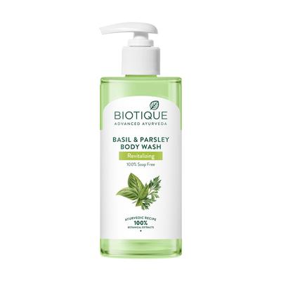 Biotique Basil & Parsley Revitalizing Body Wash 300ml (Pack of 1)