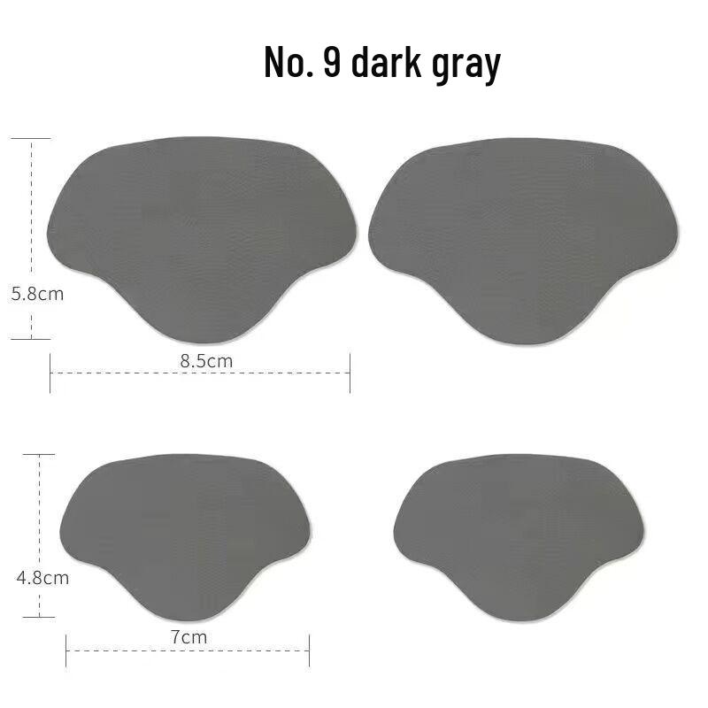 Self-Adhesive Mesh & Leather Heel Repair Patches for Sneakers