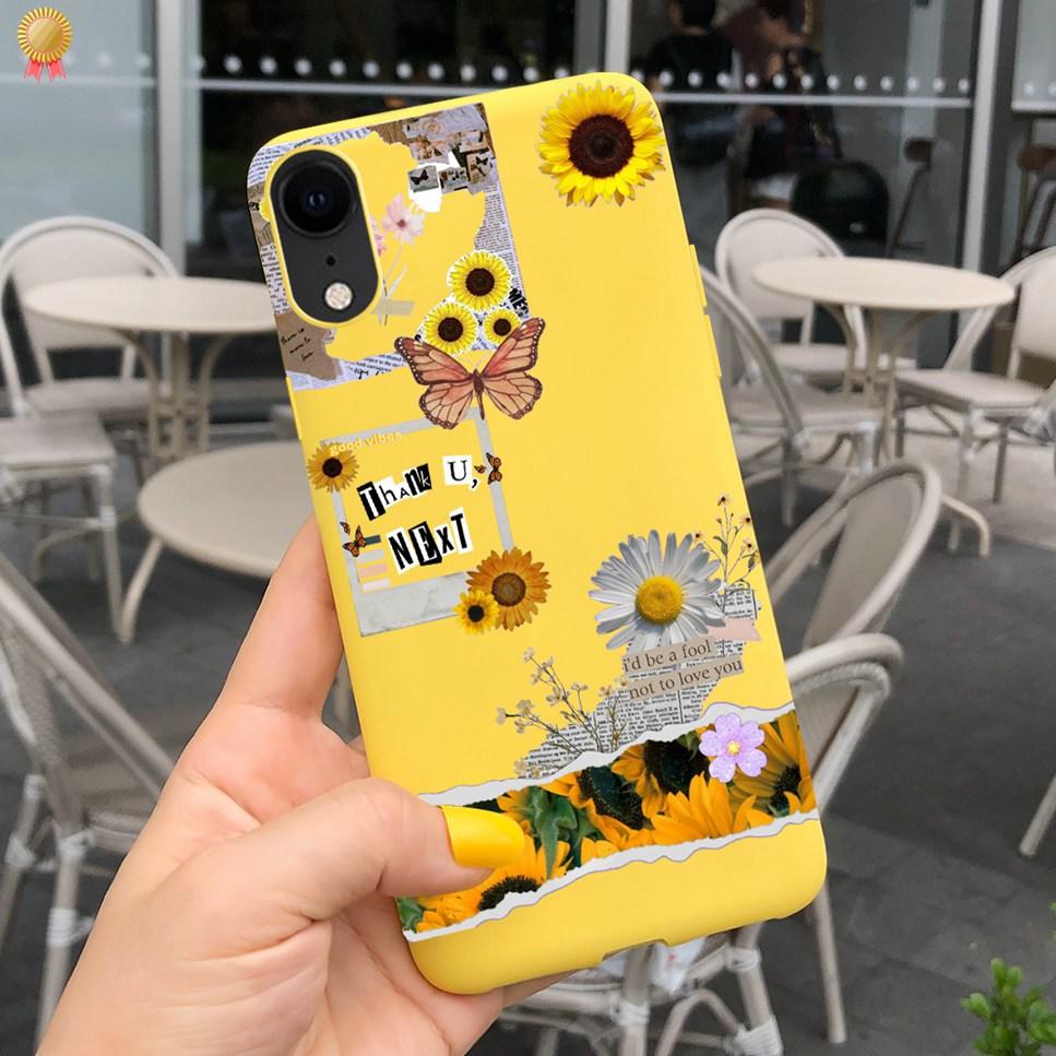 

For IPhone XR A2105 Case Shockproof Cute Cartoon Black Pink Silicone Coque For IPhoneXR Phone Case For IPhone XR Bumper Funda iPhone XR