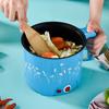 Pentole elettriche per uso domestico, portatili, multiuso, mini cuoci-ramen, mini pentola per cuoci-ramen, mini pentola per Shabu Shabu, ravioli, uova di Ramen fritte