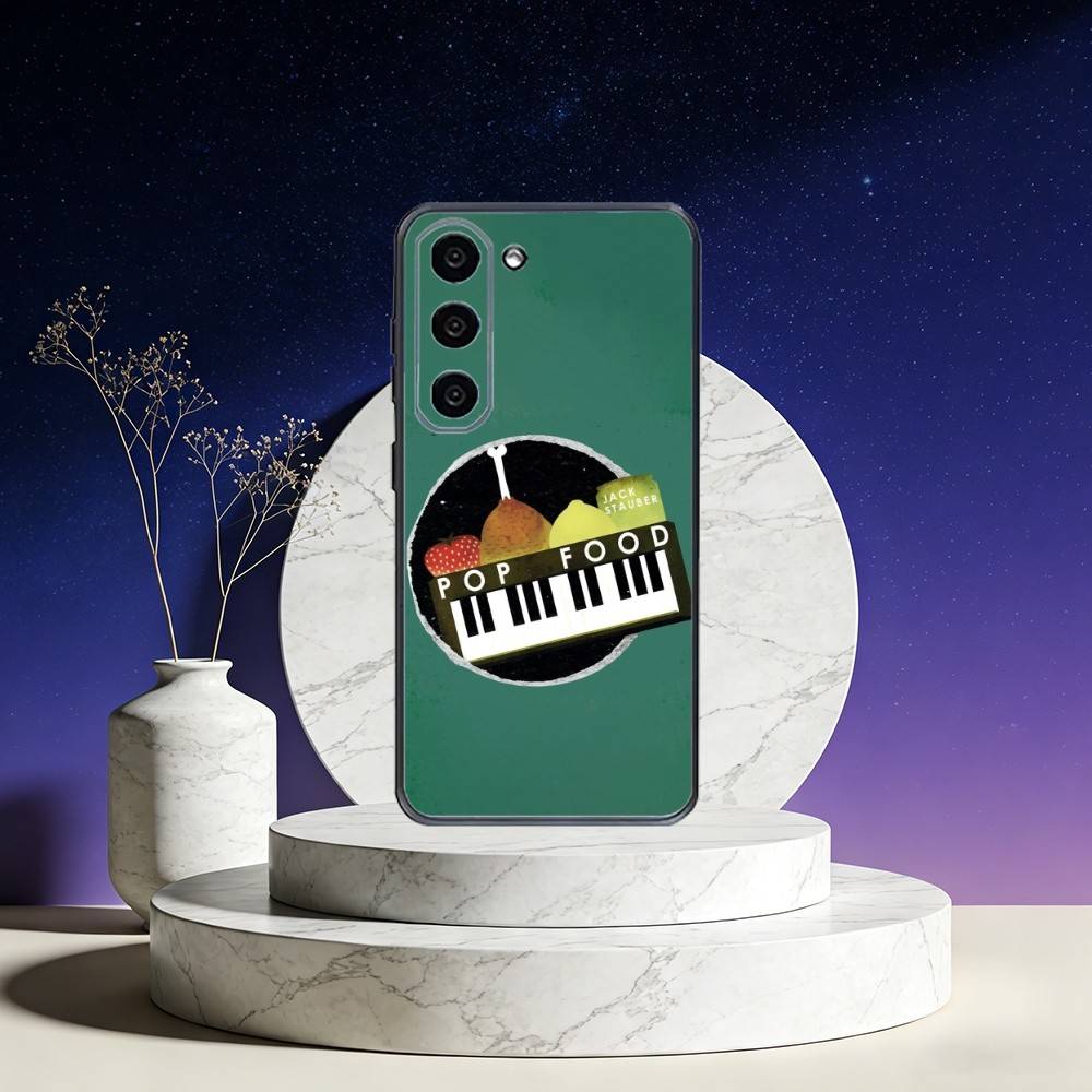 J-Jack Stauber Album Phone Case For Samsung Galaxy A73,A72,A71,A70,A53,A52,A51,Others Soft Black Cover Samsung a71 4g
