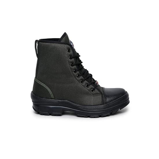 Liberty Gliders Green Canvas Hunter Boots for Mens