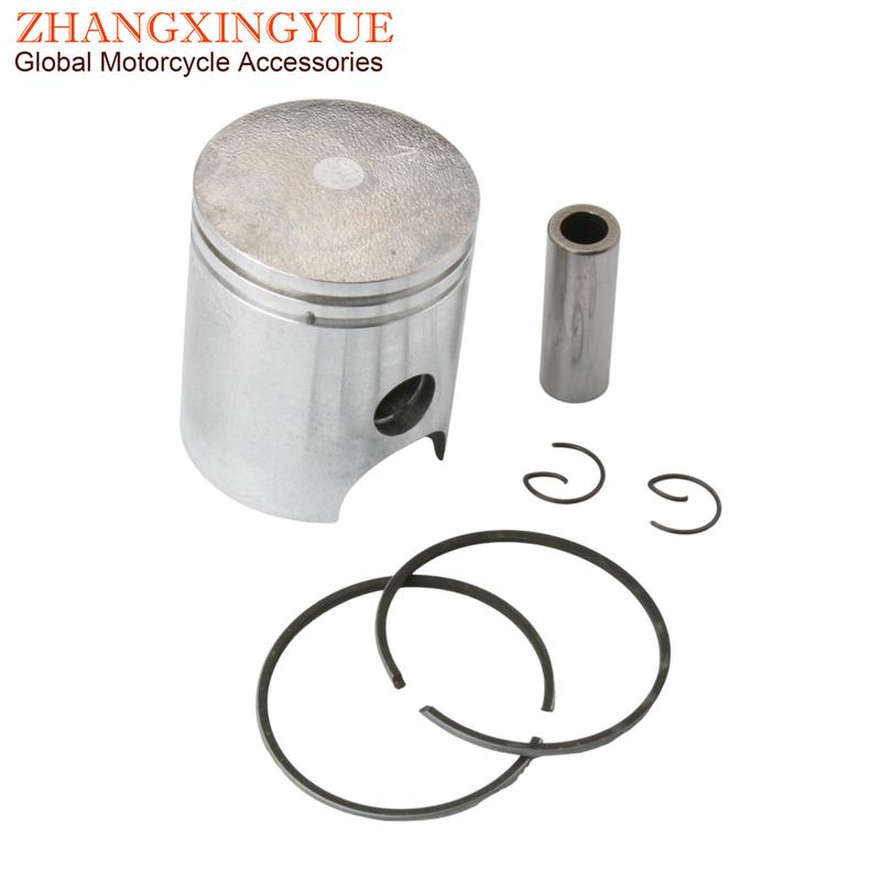 Motorcycle YB100 DX100 52mm Piston Kit For Yamaha YB DX 100cc 2N3-11631 Pin 14mm 2 Stroke
