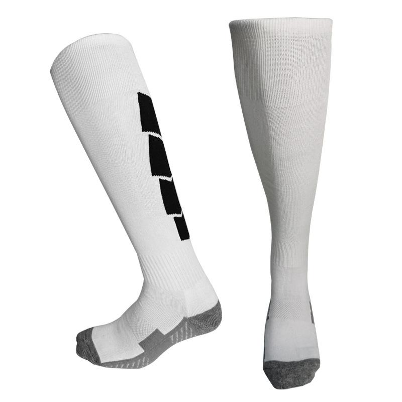 Practical Long Tube Football Socks Adult Older Children Children Towel Bottom Regular Towel Bottom Over Knee Breathable Sports Socks