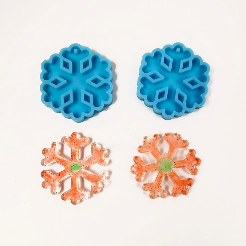 DIY Art Crafts Ear Studs Casting Mold Handmade DIY Earrings Silicone Mold Eardrops Danglers UV Crystal Resin Epoxy Mold