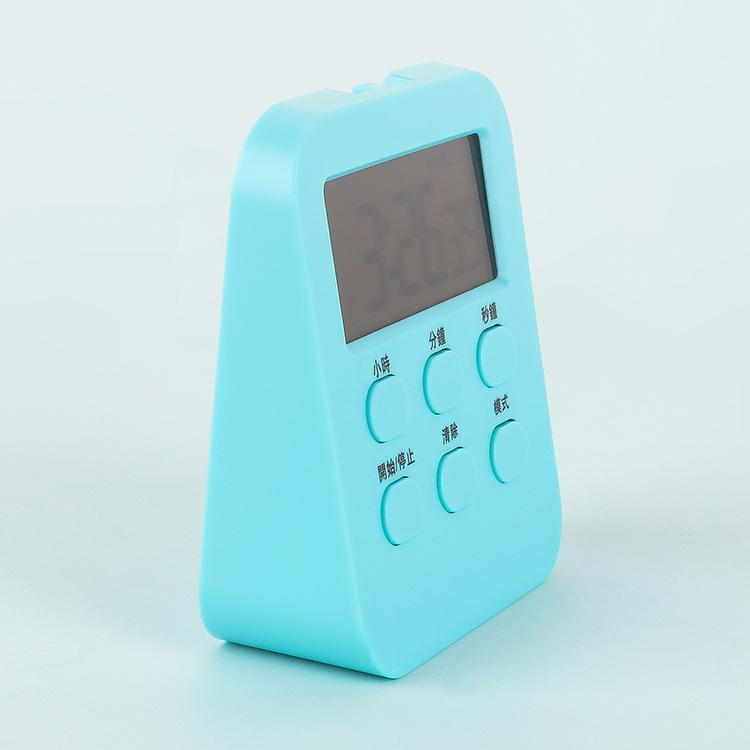 

A simple and stylish electronic timer for home kitchen baking, student alarm clock, and study time manager. 288 blue