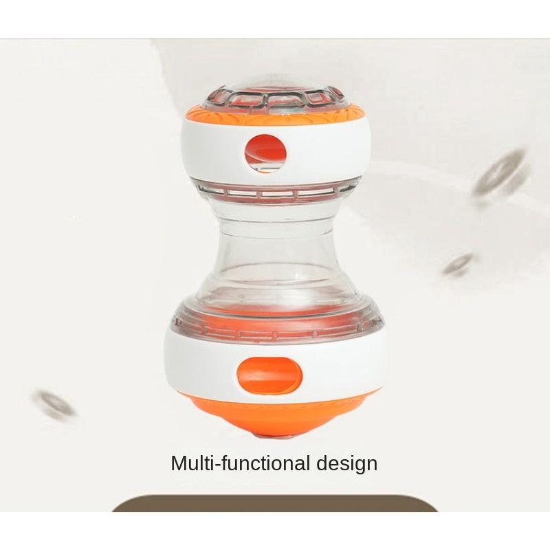 Товары для домашних животных Катающийся шарик-кормушка Тренировка медленного кормления Игрушки для собак для медленного кормления Игрушки для домашних животных оранжевый