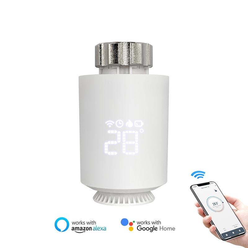 Thermostat Heizkörperventil Programmierbarer Temperaturregler APP Fernbedienung