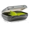 Tupperware LUNCH BOX WITH COMPARTMENT LARGE SANDWICH WALLET HSGL