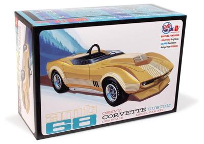 AMT Scale 1968 Chevrolet Corvette Custom 1/25 (AMT1236) - Pre-painted