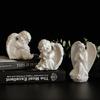 8–30cm Continental-Inspired Resin Praying Angel Figurine | Distinct Contemporary Style Workmanship Bedroom & Shelf Adornment