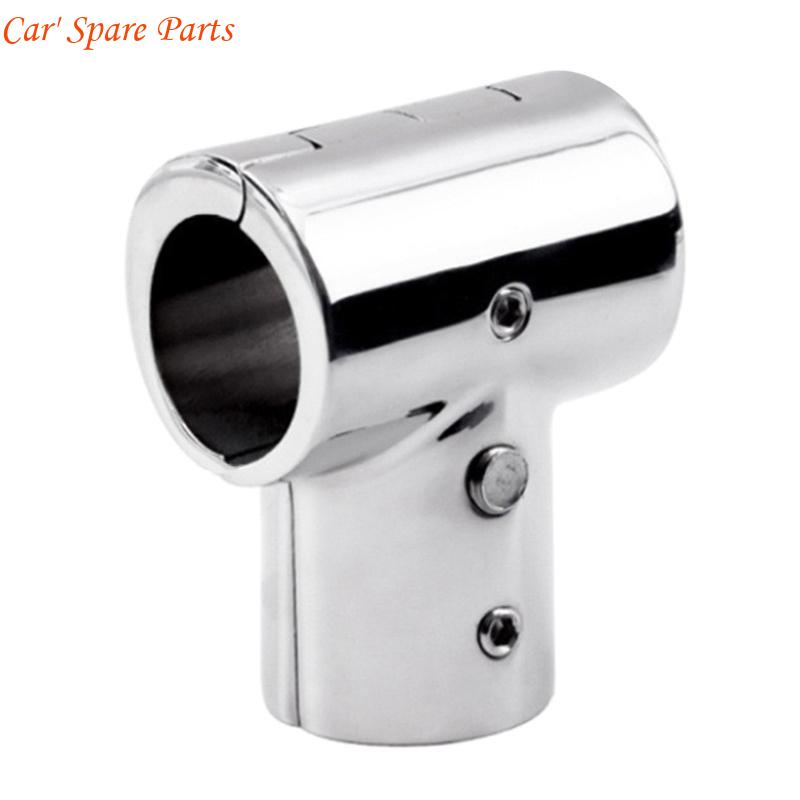 

Y4UA Heavy Duty Marine Handrail T Connector Handrail Tees Joint Marine Fitting Sailboats Handrail Part Simple Installation