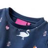 Navy Blue Long-sleeved Dress for Children 92/104/116/128/140