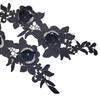 3D Hollow Water-Soluble Lace Embroidery Applique Accessory Set