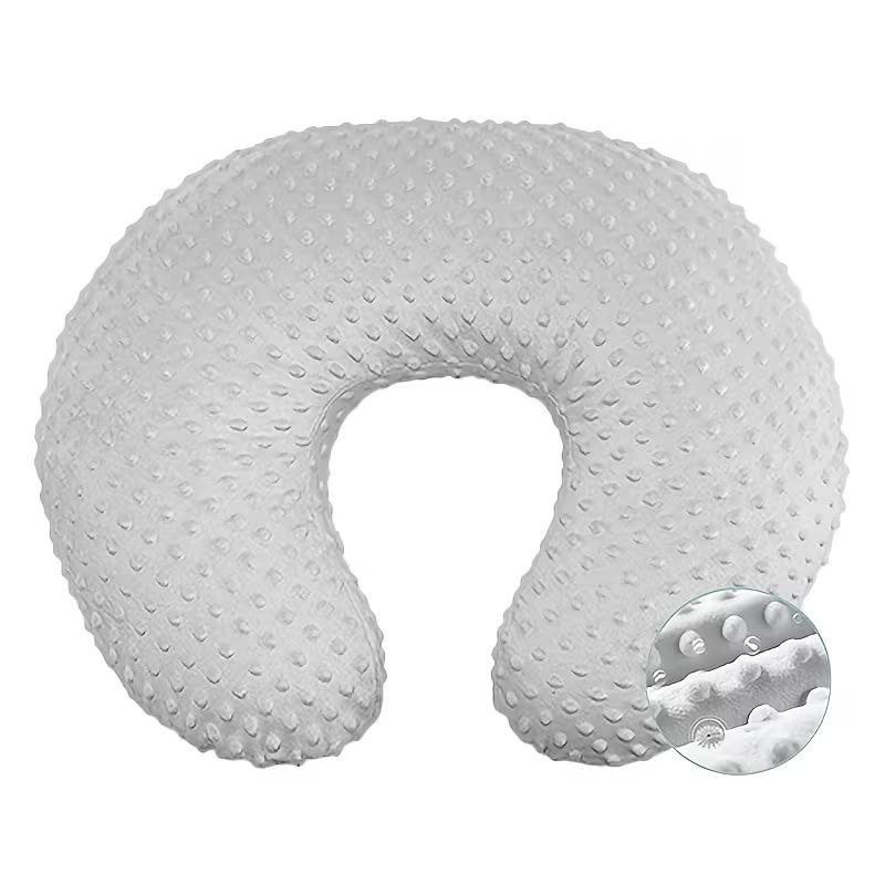 Multifunctional U-Shaped Baby Nursing & Feeding Pillow with Detachable Cover