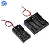 1X 2X 3X 4X Porte-Batterie 18650 Boîtiers Power Bank en ABS 1 2 3 4 Emplacements Boîte de Rangement pour Batteries Récipient Avec Fil