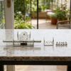 Garden Gate Lock Home Security 15x6.5x2.4cm Door Bolt Shed Door Lock Prevents Forced Entry Multi-surface Mounting