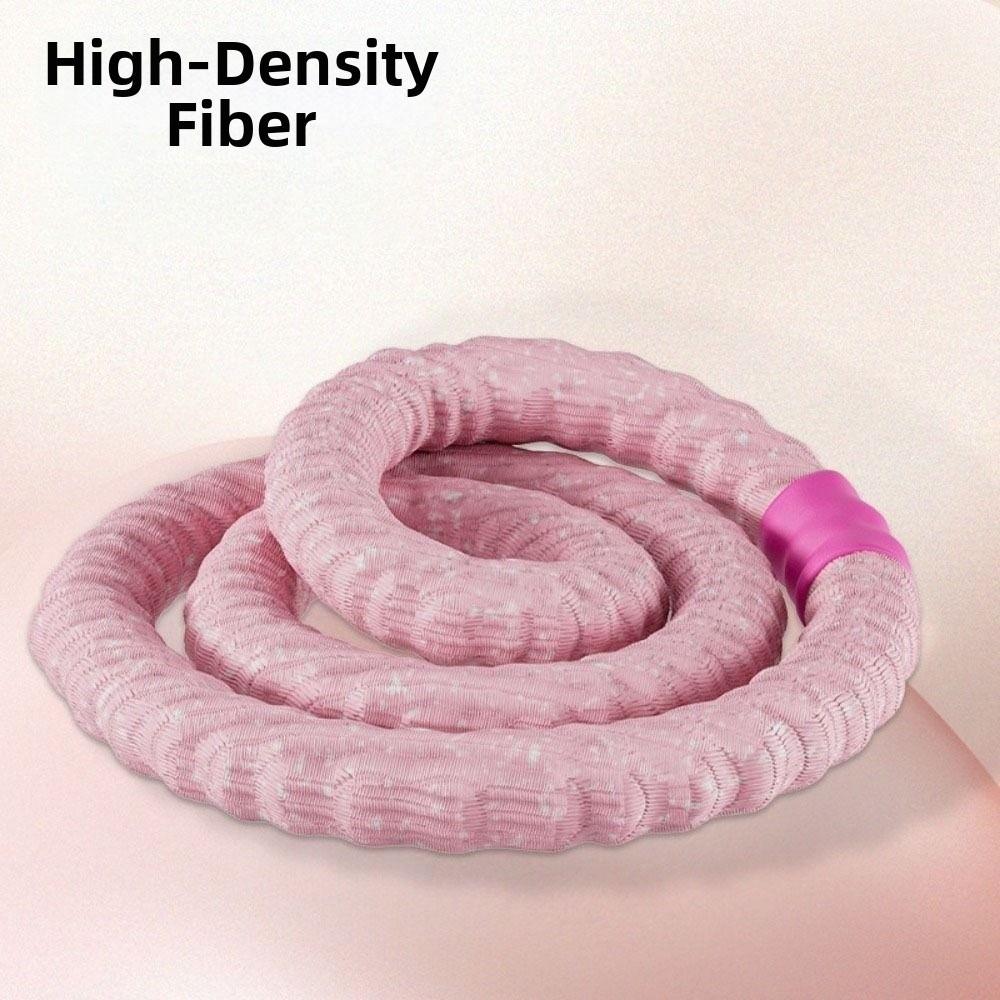 Lågbrusande fjäderrörsyogacirkel mjuk fjäderviktad fitnessring aerob träning