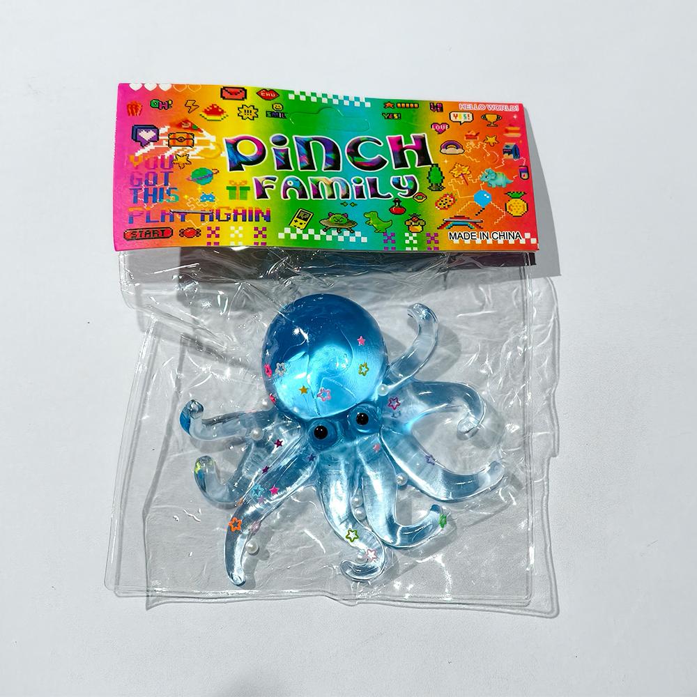 Squishy Meereskrake Knet-Fidget Simulation Stressabbau Langsames Rückfedern Dehnbar Sensorische Dekompression Geschenk
