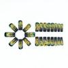 Dämmerwald Goldblatt Abnehmbare Nail Art Tips - 24 Stück