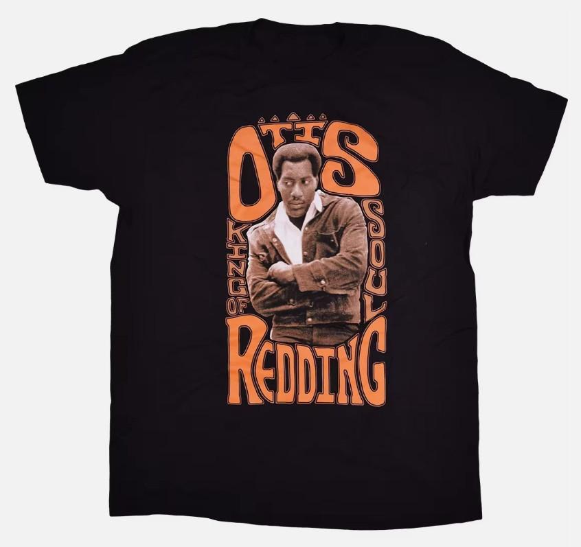 Vtg Otis Redding Gift For Fans Cotton Black All Size Men Women Shirt Unisex T-Shirt