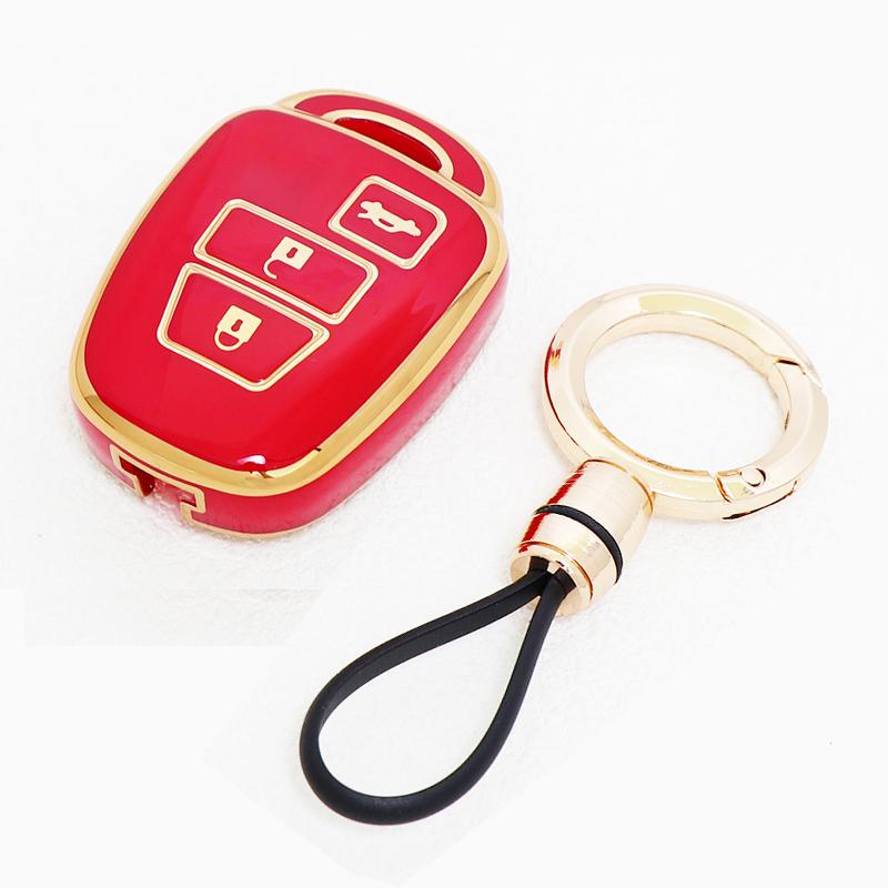 Soft Tpu Car Key Cover Case Keyless For Toyota Camry Rav4 Corolla Tacoma Vios Prius C Highlander Accessories