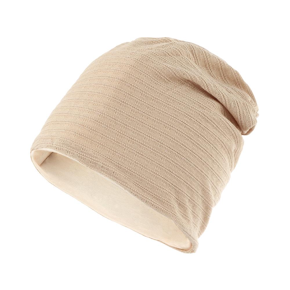 Leichte gestreifte Slouchy Sportmütze für Frühling/Sommer – Schweißableitend, winddicht, warm und perfekt für die Zeit nach der Geburt