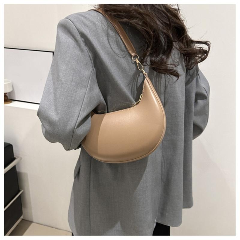 2024 Shoulder Bags Crescent Bag Fashion Armpit Bag for Girl Women Handbag Underarm Bag