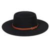 Fedora Hat for Women Men Flat Top Concave Design Autumn Winter Bow Tie Jazz Hat Colorful Unisex Fedora Wide Brim Hat Panama 2022