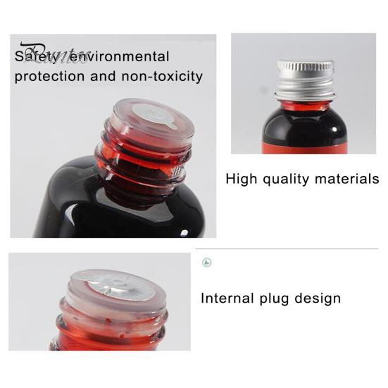 30/60ml/100ml/120ml Fake Blood Liquid Bottle Stage Prank Theatrical Cosplay Props